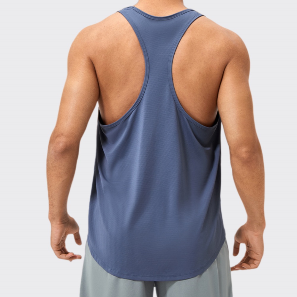 Outdoor Adventure Clothing - Men's Sleeveless Shirt Fitness Training Clothes