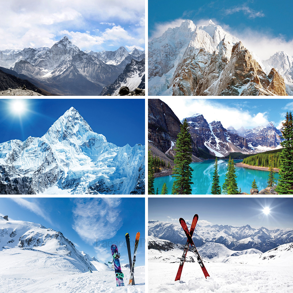 Snow Mountain Adventure Backdr - огляд і ціна Outdoor Adventure Background