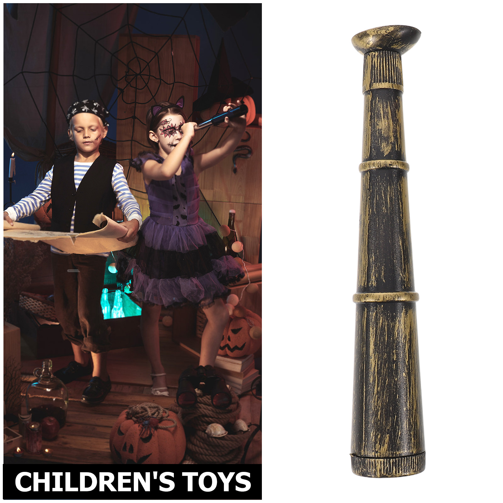 5Pcs Pirate Monocular Spyglass - огляд і ціна Outdoor Adventure Kids Party