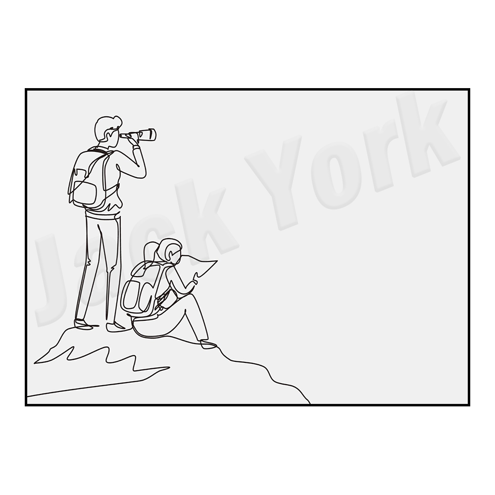 Hiking poster, minimalist tent - огляд і ціна Outdoor Adventure York