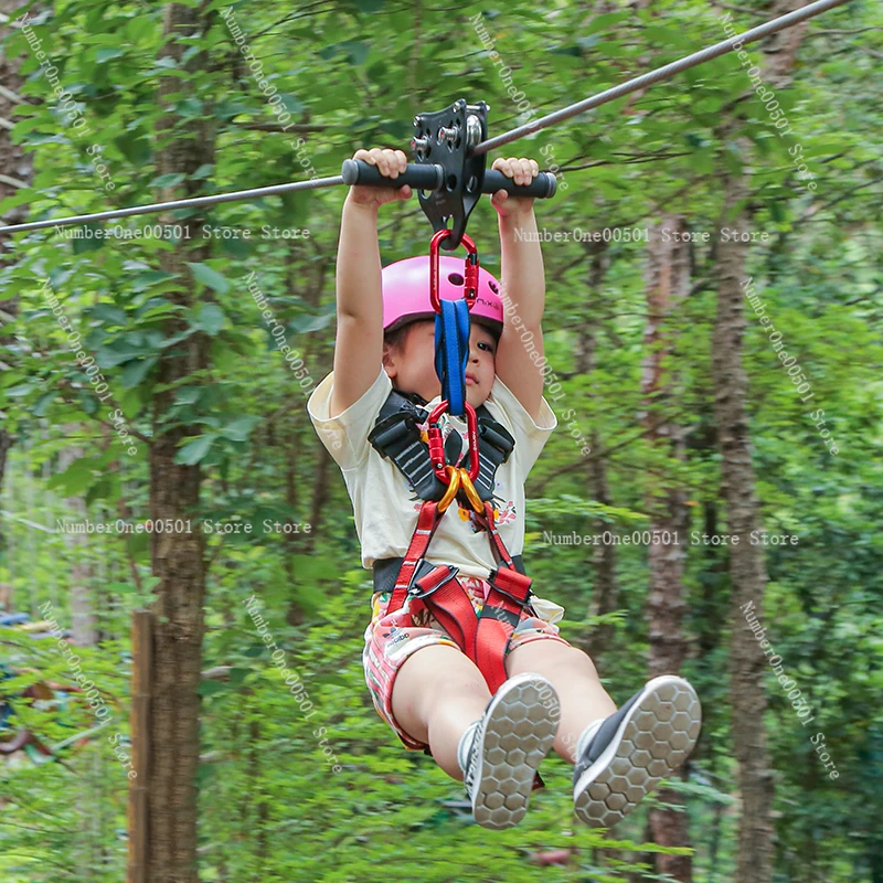 Kids Zipline Kit Playground Pu - огляд і ціна Outdoor Adventure Ziplines & Waterfall