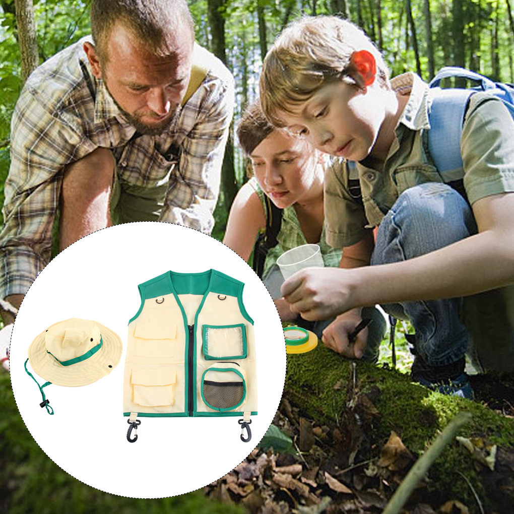 Kids Insect Explorer Vest Hat  - огляд і ціна Outdoor Adventure Kids Party