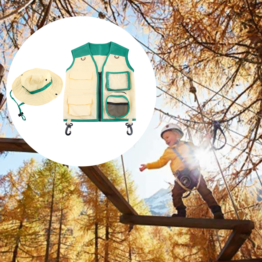 Kids Insect Explorer Vest Hat  - огляд і ціна Outdoor Adventure Kids Party