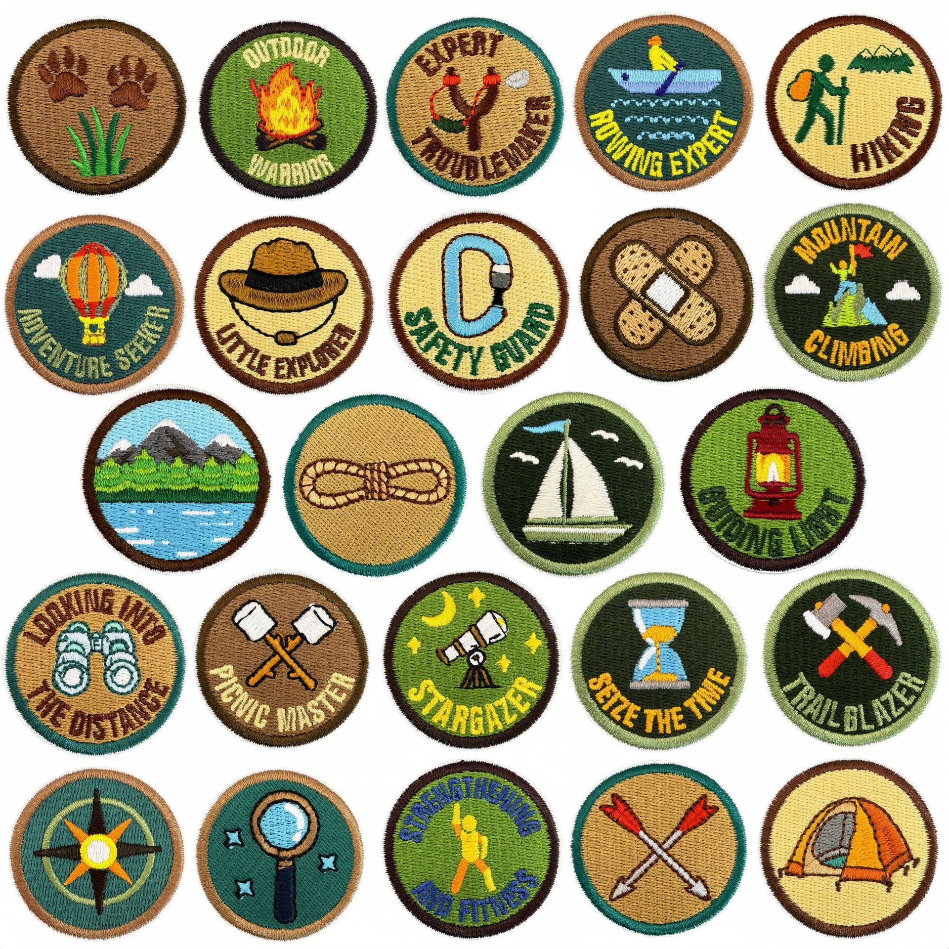 Cartoon Outdoor Adventure Embl - огляд і ціна Outdoor Adventure Clothing
