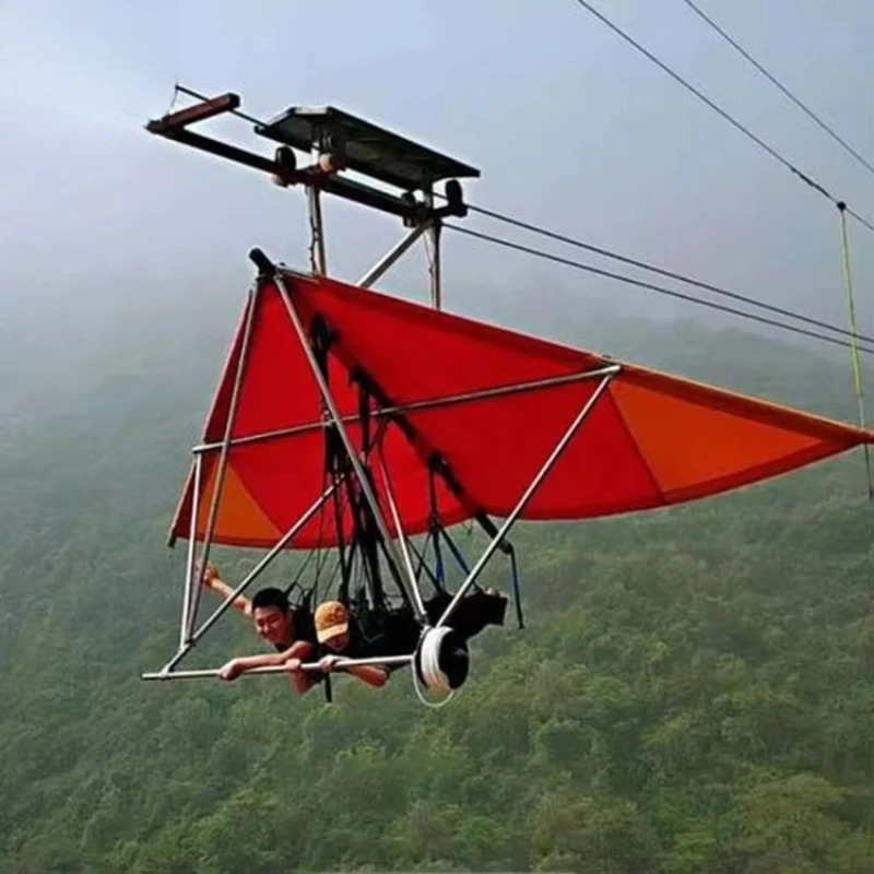 Outdoor Gliding Zipline Swingi - огляд і ціна Outdoor Adventure Ziplines & Waterfall