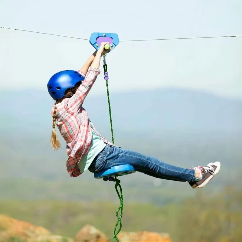 Zipline Game Set Outdoor zipli - огляд і ціна Outdoor Adventure Ziplines & Waterfall
