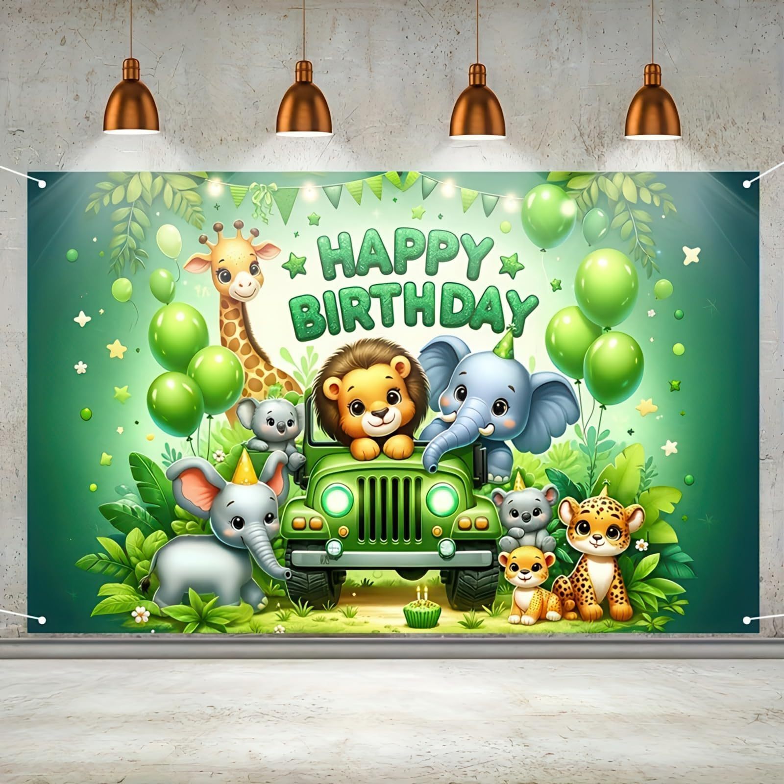 Jungle Adventure Birthday Part - огляд і ціна Outdoor Adventure Background