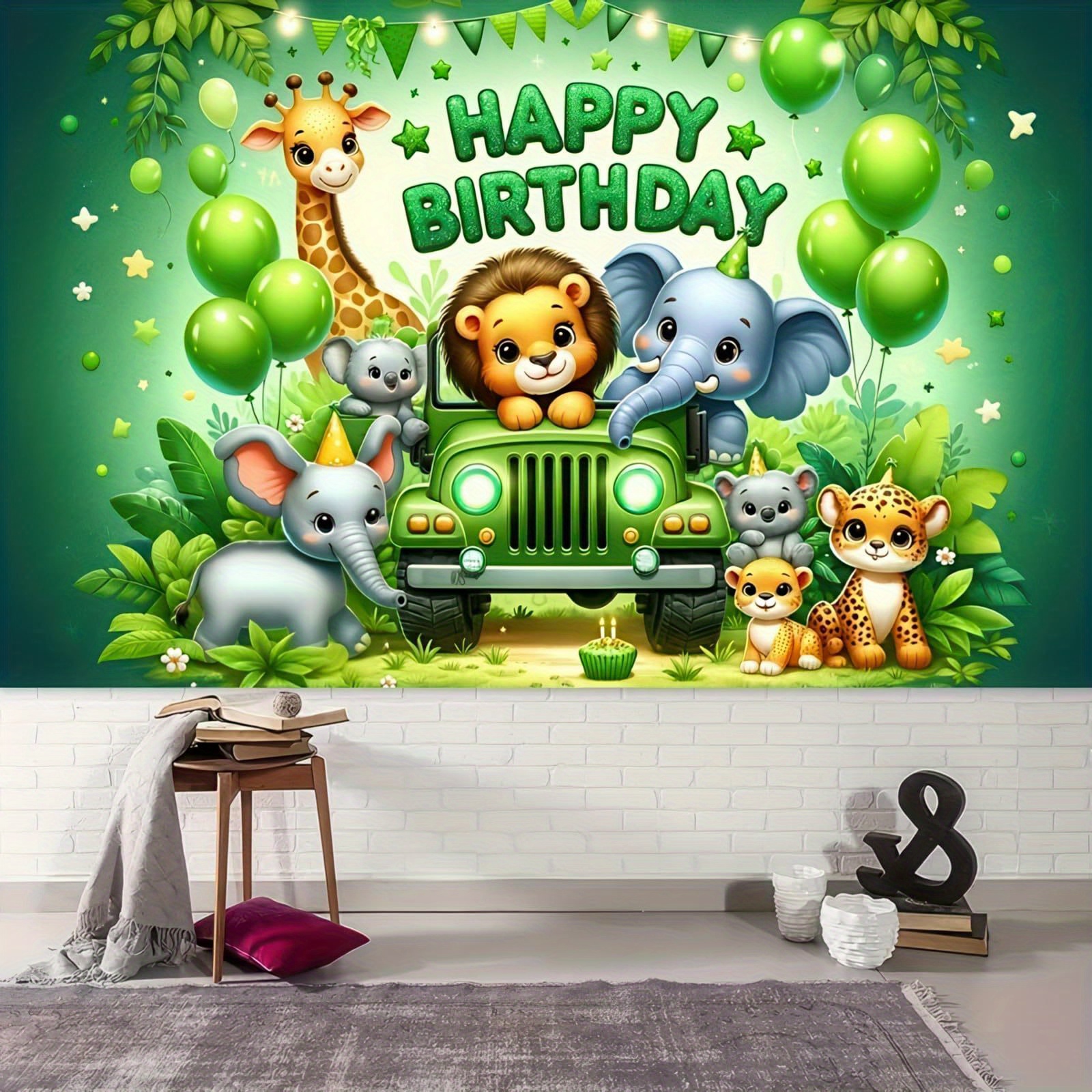 Jungle Adventure Birthday Part - огляд і ціна Outdoor Adventure Background