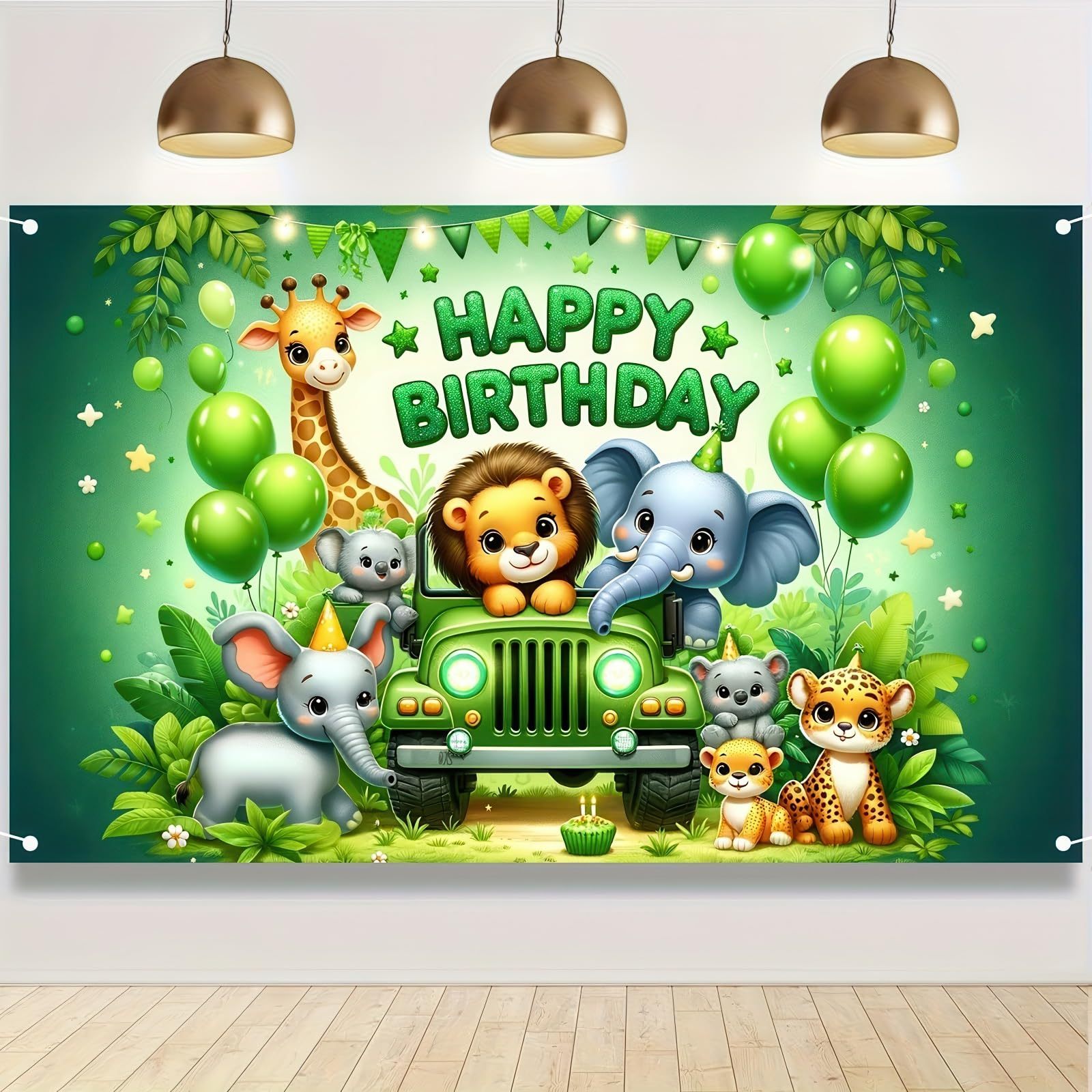 Jungle Adventure Birthday Part - огляд і ціна Outdoor Adventure Background